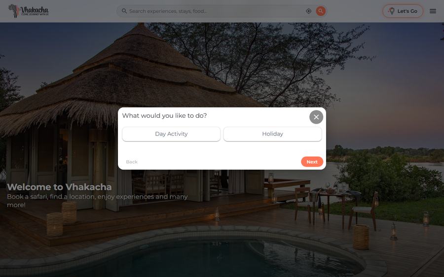 Vhakacha — site preview